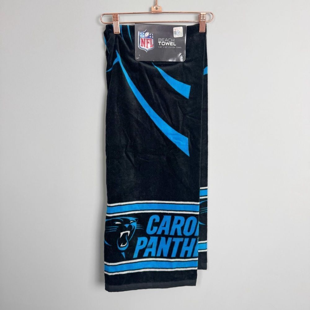 NFL X MCARTHUR | NEW Carolina Panthers NFL Beach Towel
